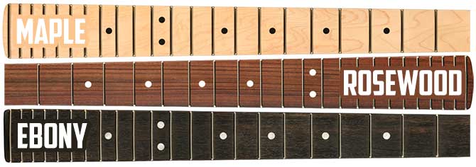 fretboard main type woods