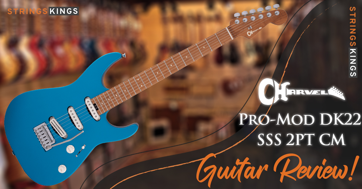 Charvel Pro-Mod DK22 SSS 2PT CM - Featured Photo