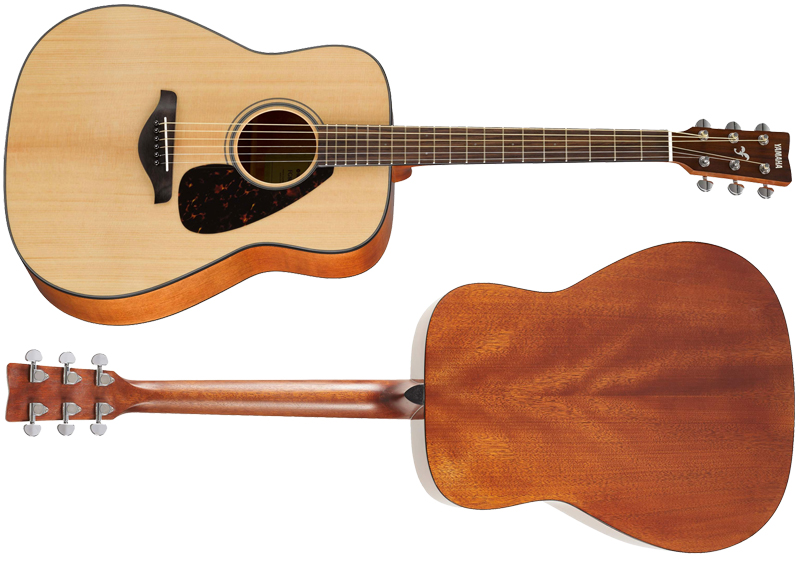 Yamaha FG800 Acoustic Guitar - Build Quality